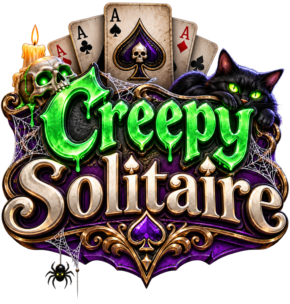 Logo Creepy Solitaire